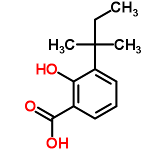 16094-33-0  2-hydroxy-3-(2-methylbutan-2-yl)benzoic acid