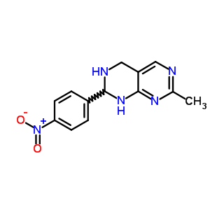 20352-38-9  7-methyl-2-(4-nitrophenyl)-1,2,3,4-tetrahydropyrimido[4,5-d]pyrimidine