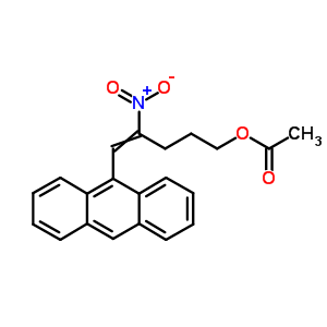 21461-27-8  5-(anthracen-9-yl)-4-nitropent-4-en-1-yl acetate