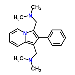 22072-13-5  (2-phenylindolizine-1,3-diyl)bis(N,N-dimethylmethanamine)