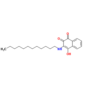 22158-44-7  3-(dodecylamino)-4-hydroxynaphthalene-1,2-dione