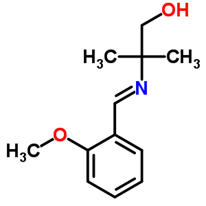 25458-04-2  2-{[(E)-(2-methoxyphenyl)methylidene]amino}-2-methylpropan-1-ol