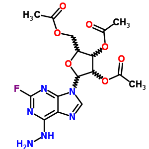 25806-97-7  2-fluoro-6-hydrazinyl-9-(2,3,5-tri-O-acetylpentofuranosyl)-9H-purine