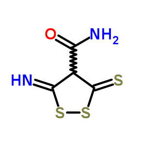 26309-63-7  (3Z)-3-imino-5-thioxo-1,2-dithiolane-4-carboxamide