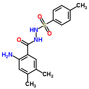 26908-42-9  2-amino-4,5-dimethyl-N'-[(4-methylphenyl)sulfonyl]benzohydrazide