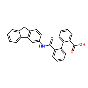 27021-93-8  2'-(9H-fluoren-3-ylcarbamoyl)biphenyl-2-carboxylic acid