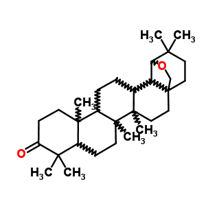 28282-22-6  (1S,6aR,6bR,8aR,12R,12bR,14aR,14bR)-2,2,6a,6b,9,9,12-heptamethylicosahydro-10H-1,4a-(epoxymethano)picen-10-one