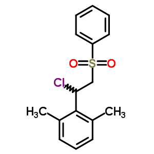 30158-51-1  2-[1-chloro-2-(phenylsulfonyl)ethyl]-1,3-dimethylbenzene