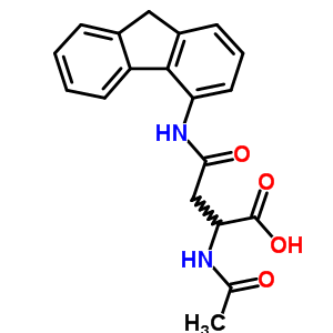 31792-60-6  N~2~-acetyl-N-9H-fluoren-4-ylasparagine