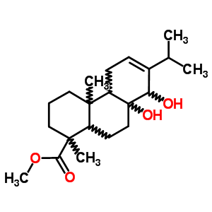 32111-52-7;34217-14-6  methyl 8,14-dihydroxyabiet-12-en-18-oate