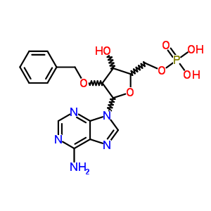 32476-45-2  9-(2-O-benzyl-5-O-phosphonopentofuranosyl)-9H-purin-6-amine