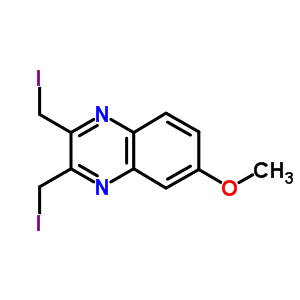 32602-08-7  2,3-bis(iodomethyl)-6-methoxyquinoxaline