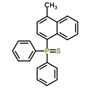 3411-50-5  (4-methylnaphthalen-1-yl)(diphenyl)phosphane sulfide