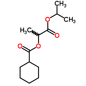 4055-09-8  1-oxo-1-(propan-2-yloxy)propan-2-yl cyclohexanecarboxylate