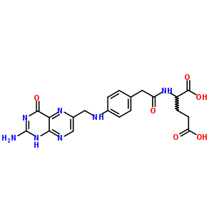 41934-82-1  N-[(4-{[(2-amino-4-oxo-1,4-dihydropteridin-6-yl)methyl]amino}phenyl)acetyl]glutamic acid