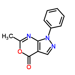 51649-70-8  6-methyl-1-phenylpyrazolo[3,4-d][1,3]oxazin-4(1H)-one