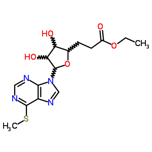 52678-52-1  9-(5,6-dideoxy-7-ethylheptofuranosyluronosyl)-6-(methylsulfanyl)-9H-purine