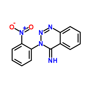 52745-04-7  (4E)-3-(2-nitrophenyl)-1,2,3-benzotriazin-4(3H)-imine