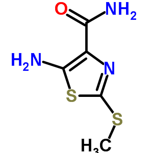 52868-69-6  5-amino-2-(methylsulfanyl)-1,3-thiazole-4-carboxamide