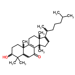 58262-43-4  (3beta,5xi)-3-hydroxylanost-8-en-7-one