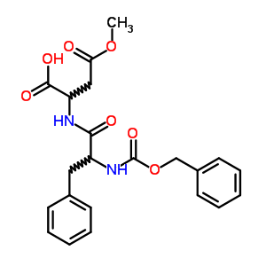 5874-80-6  2-[(2-{[(benzyloxy)carbonyl]amino}-3-phenylpropanoyl)amino]-4-methoxy-4-oxobutanoic acid (non-preferred name)