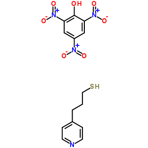 69603-57-2  2,4,6-trinitrophenol - 3-(pyridin-4-yl)propane-1-thiol (1:1)