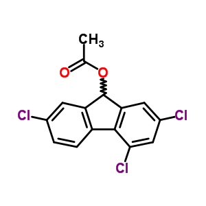 7012-22-8  2,4,7-trichloro-9H-fluoren-9-yl acetate