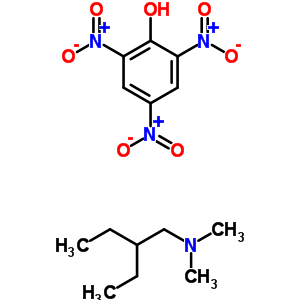 92368-50-8  2,4,6-trinitrophenol - 2-ethyl-N,N-dimethylbutan-1-amine (1:1)