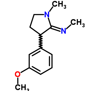 93428-67-2  N-[(2Z)-3-(3-methoxyphenyl)-1-methylpyrrolidin-2-ylidene]methanamine