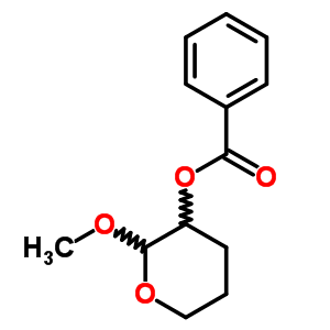 10225-74-8  2-methoxytetrahydro-2H-pyran-3-yl benzoate