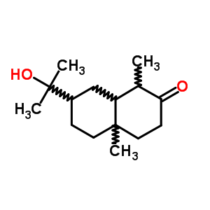 13065-22-0  7-(2-hydroxypropan-2-yl)-1,4a-dimethyloctahydronaphthalen-2(1H)-one