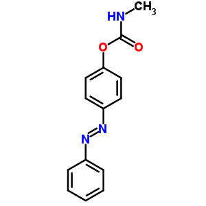 13613-39-3  4-[(E)-phenyldiazenyl]phenyl methylcarbamate