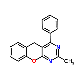 13906-24-6  2-methyl-4-phenyl-5H-chromeno[2,3-d]pyrimidine