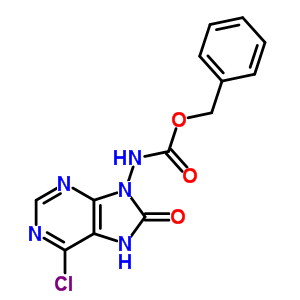 15206-32-3  benzyl (6-chloro-8-oxo-7,8-dihydro-9H-purin-9-yl)carbamate