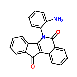 15315-18-1  6-(2-aminophenyl)-5H-indeno[1,2-c]isoquinoline-5,11(6H)-dione