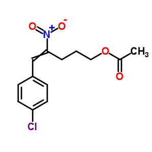 21461-37-0  5-(4-chlorophenyl)-4-nitropent-4-en-1-yl acetate