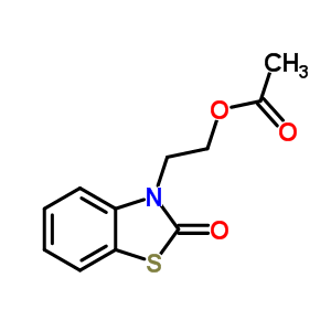 22258-67-9  2-(2-oxo-1,3-benzothiazol-3(2H)-yl)ethyl acetate