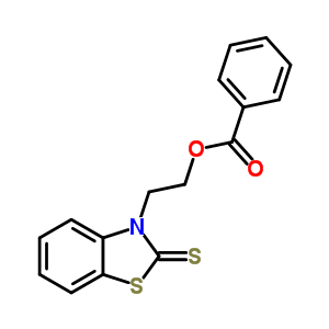 22258-69-1  2-(2-thioxo-1,3-benzothiazol-3(2H)-yl)ethyl benzoate