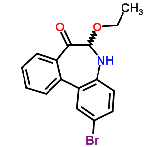 24127-30-8  2-bromo-6-ethoxy-5,6-dihydro-7H-dibenzo[b,d]azepin-7-one