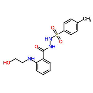 27132-55-4  2-[(2-hydroxyethyl)amino]-N'-[(4-methylphenyl)sulfonyl]benzohydrazide