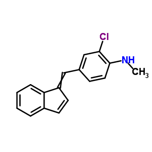 28164-40-1  2-chloro-4-(1H-inden-1-ylidenemethyl)-N-methylaniline