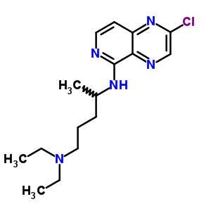 30146-52-2  N~4~-(2-chloropyrido[3,4-b]pyrazin-5-yl)-N~1~,N~1~-diethylpentane-1,4-diamine