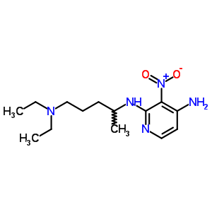 30205-02-8  N~2~-[5-(diethylamino)pentan-2-yl]-3-nitropyridine-2,4-diamine