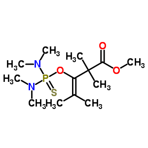 32687-56-2  methyl 3-{[bis(dimethylamino)phosphorothioyl]oxy}-2,2,4-trimethylpent-3-enoate