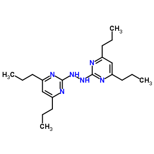 34462-02-7  2,2'-hydrazine-1,2-diylbis(4,6-dipropylpyrimidine)