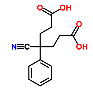 37563-99-8  4-cyano-4-phenylheptanedioic acid