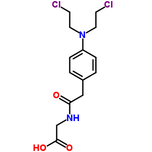 40068-30-2  N-({4-[bis(2-chloroethyl)amino]phenyl}acetyl)glycine