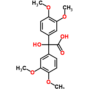 4936-02-1  bis(3,4-dimethoxyphenyl)(hydroxy)acetic acid