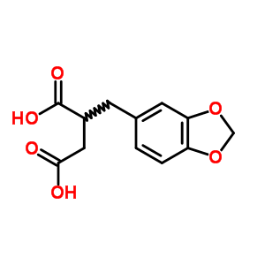 57420-27-6  2-(1,3-benzodioxol-5-ylmethyl)butanedioic acid