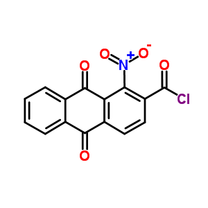 602-10-8  1-nitro-9,10-dioxo-9,10-dihydroanthracene-2-carbonyl chloride